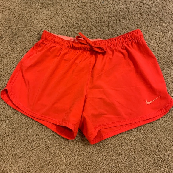 Nike Pants - Coral Nike Dri-Fit Shorts with Built in Spandex